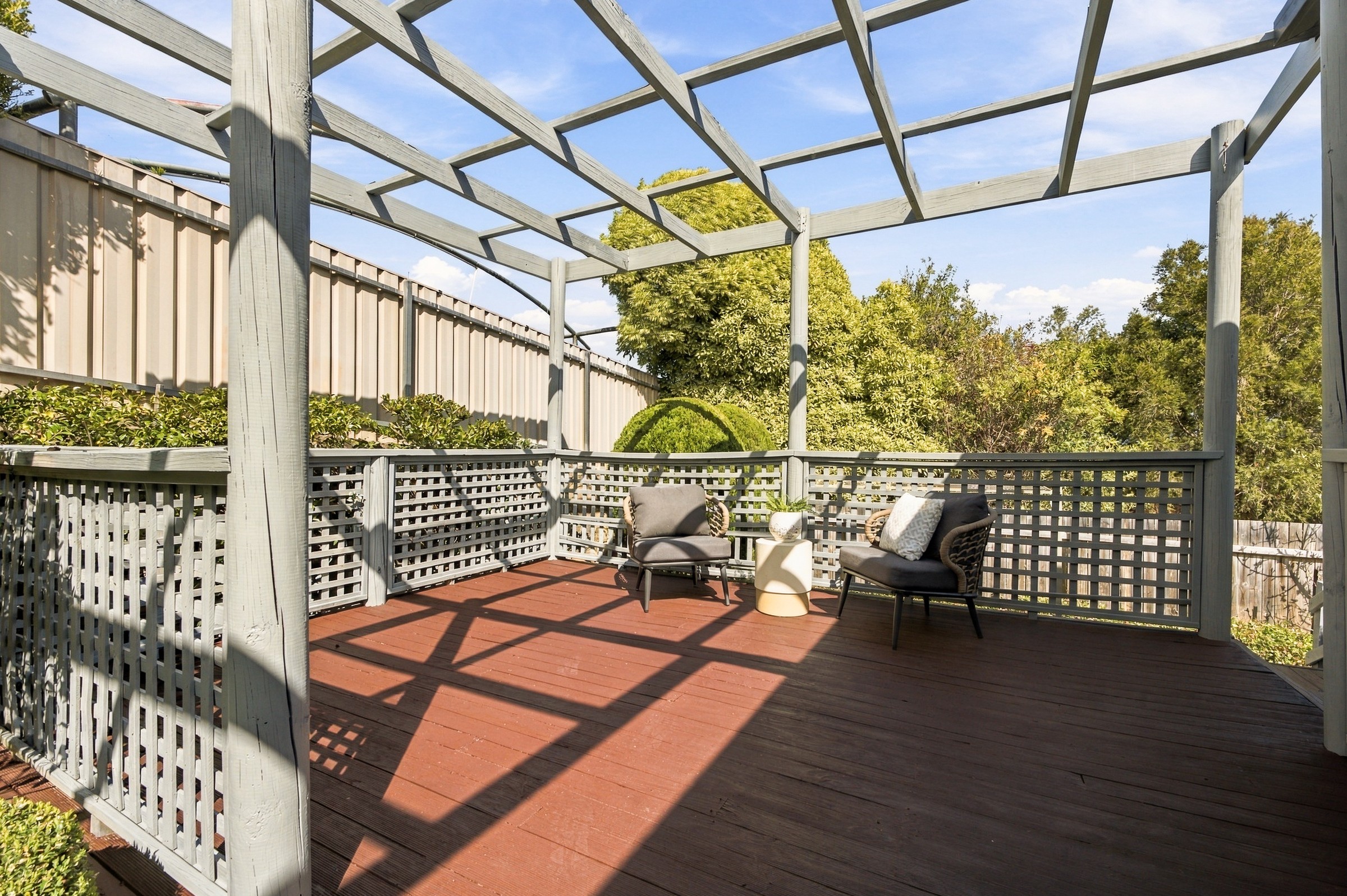 Covered outdoor entertaining